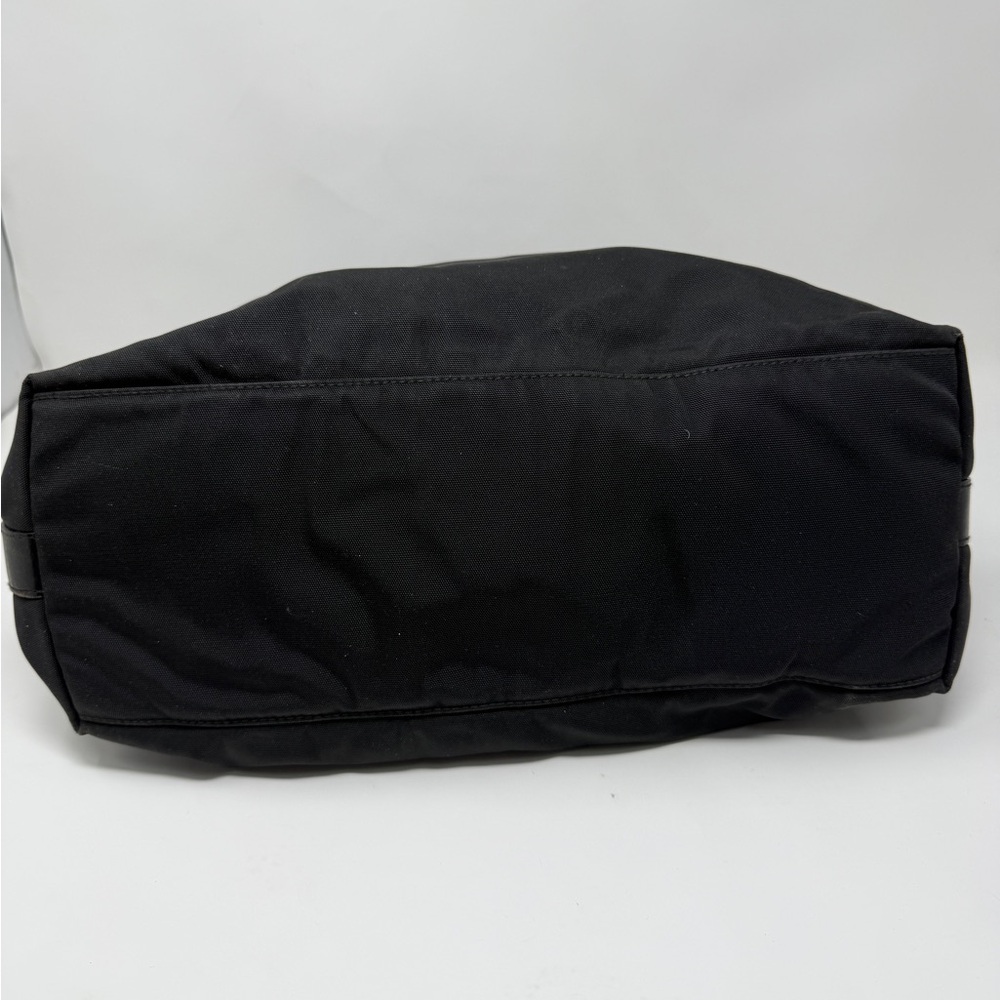 GUCCI Black Nylon Leather Hobo Bag - Picture 7 of 11